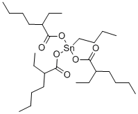Butyltin tris (2-এথিলহেক্সোটেট) গঠন